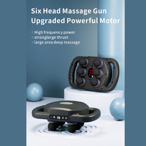 Six-Head Fascia Massage Gun