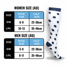 Load image into Gallery viewer, Spotted Patterned LegEase Compression Socks
