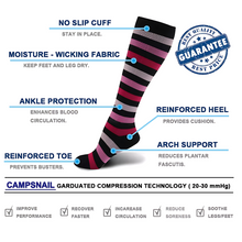Load image into Gallery viewer, Fun Patterned LegEase Compression Socks
