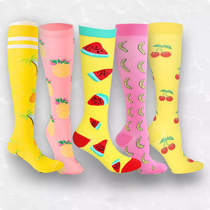 Fun Patterned LegEase Compression Socks