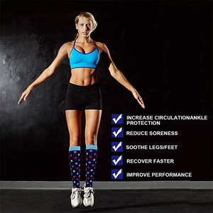 Medical Patterned LegEase Compression Socks