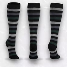 Load image into Gallery viewer, Striped Patterned LegEase Compression Socks
