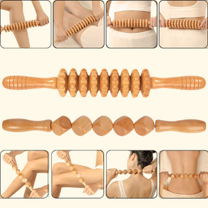 Professional Wood Therapy Massage Tool Set