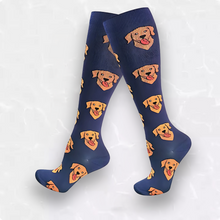 Load image into Gallery viewer, Fun Patterned LegEase Compression Socks
