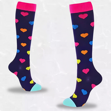 Load image into Gallery viewer, Fun Patterned LegEase Compression Socks

