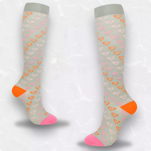 Fun Patterned LegEase Compression Socks