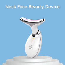 Load image into Gallery viewer, LED Light Therapy Face and Neck Massager
