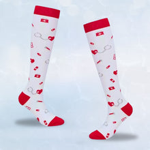 Load image into Gallery viewer, Fun Patterned LegEase Compression Socks
