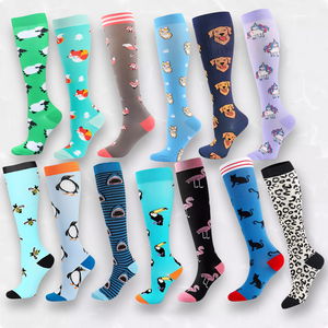 Fun Patterned LegEase Compression Socks
