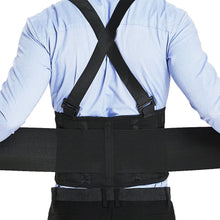 Load image into Gallery viewer, Heavy Lifting Support Belt with Shoulder Straps
