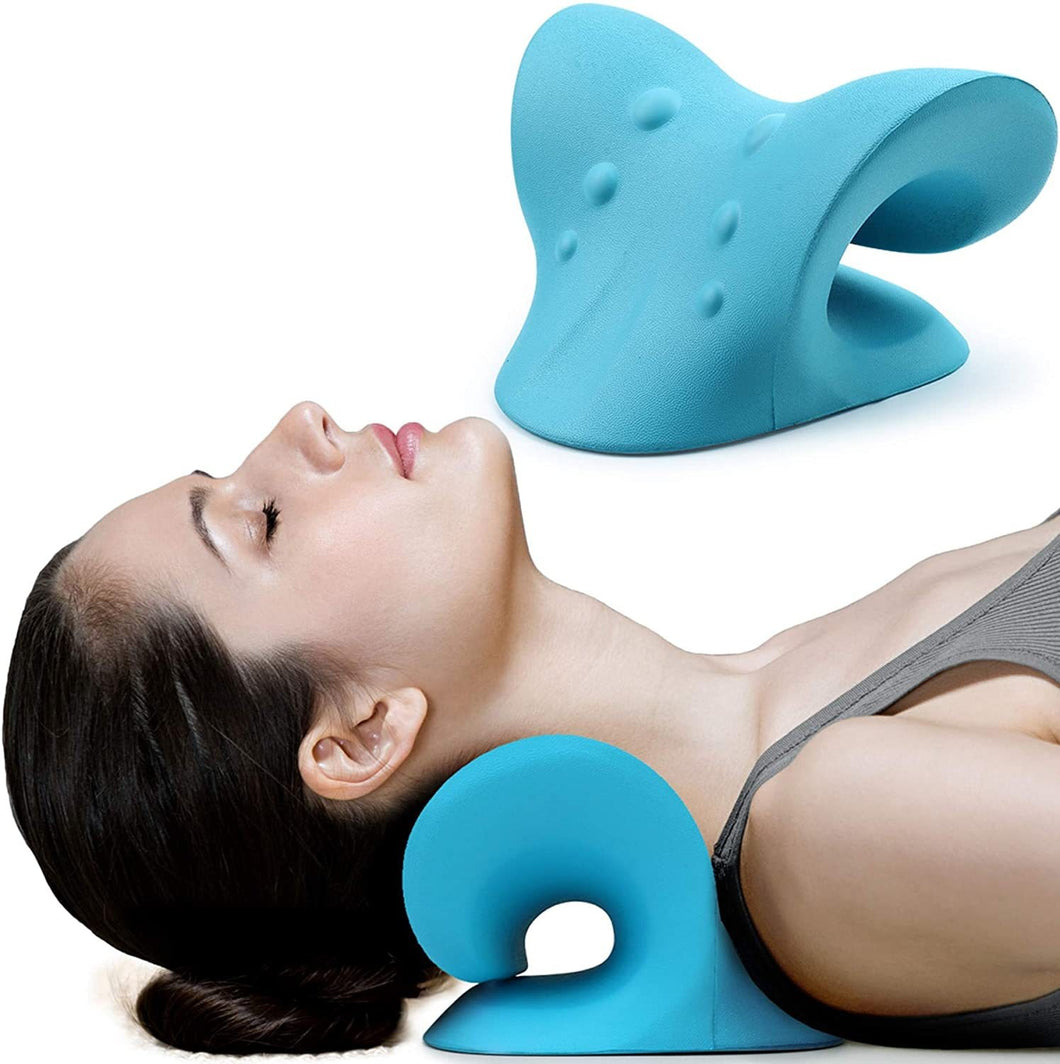 Neck And Shoulder Relaxer & Cervical Neck Traction Device