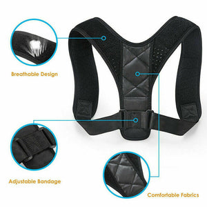 PostureEase Adjustable Back & Shoulder Brace