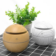 Load image into Gallery viewer, Mini Wood Grain Aromatherapy Diffuser
